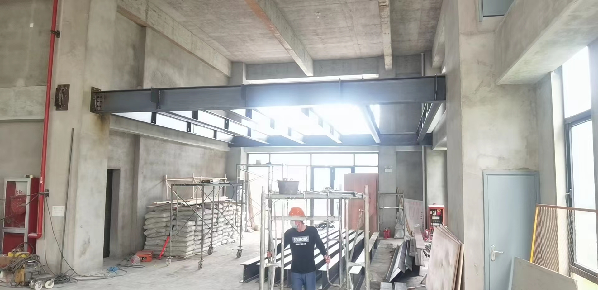 鋼結構隔層搭建施工